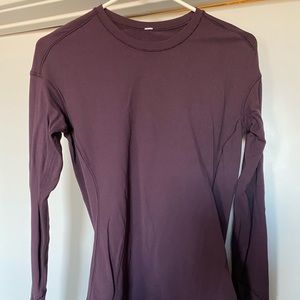 Purple Lululemon long sleeve